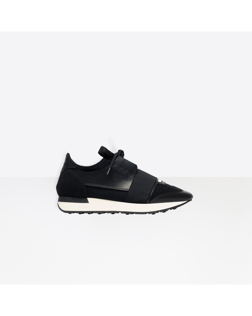 balenciaga race runners mens black