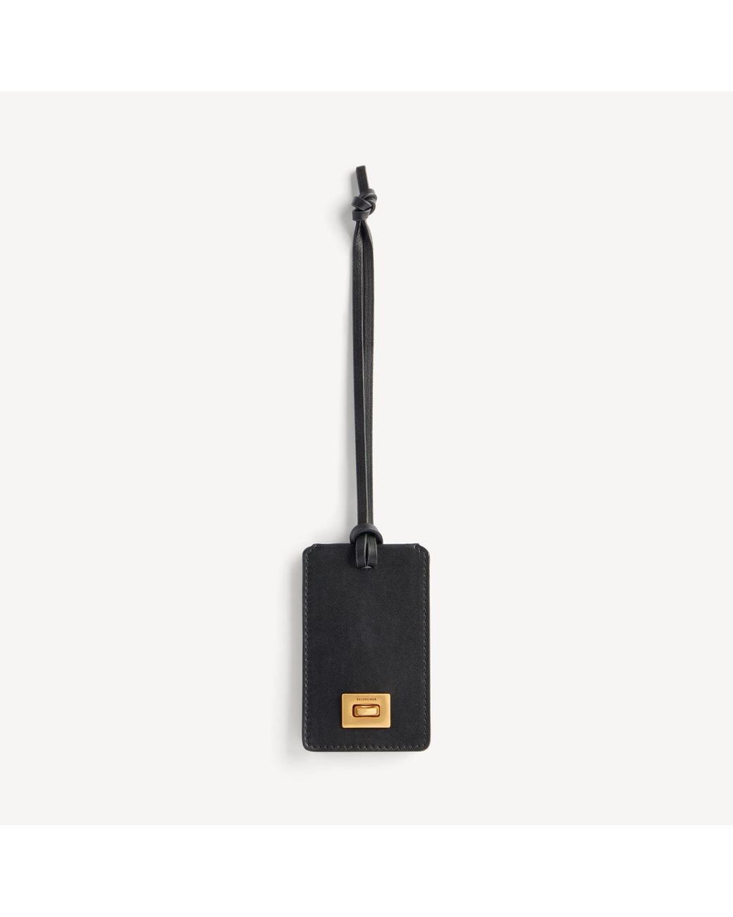Balenciaga Black Charm/Keychain Rodeo Luggage Tag