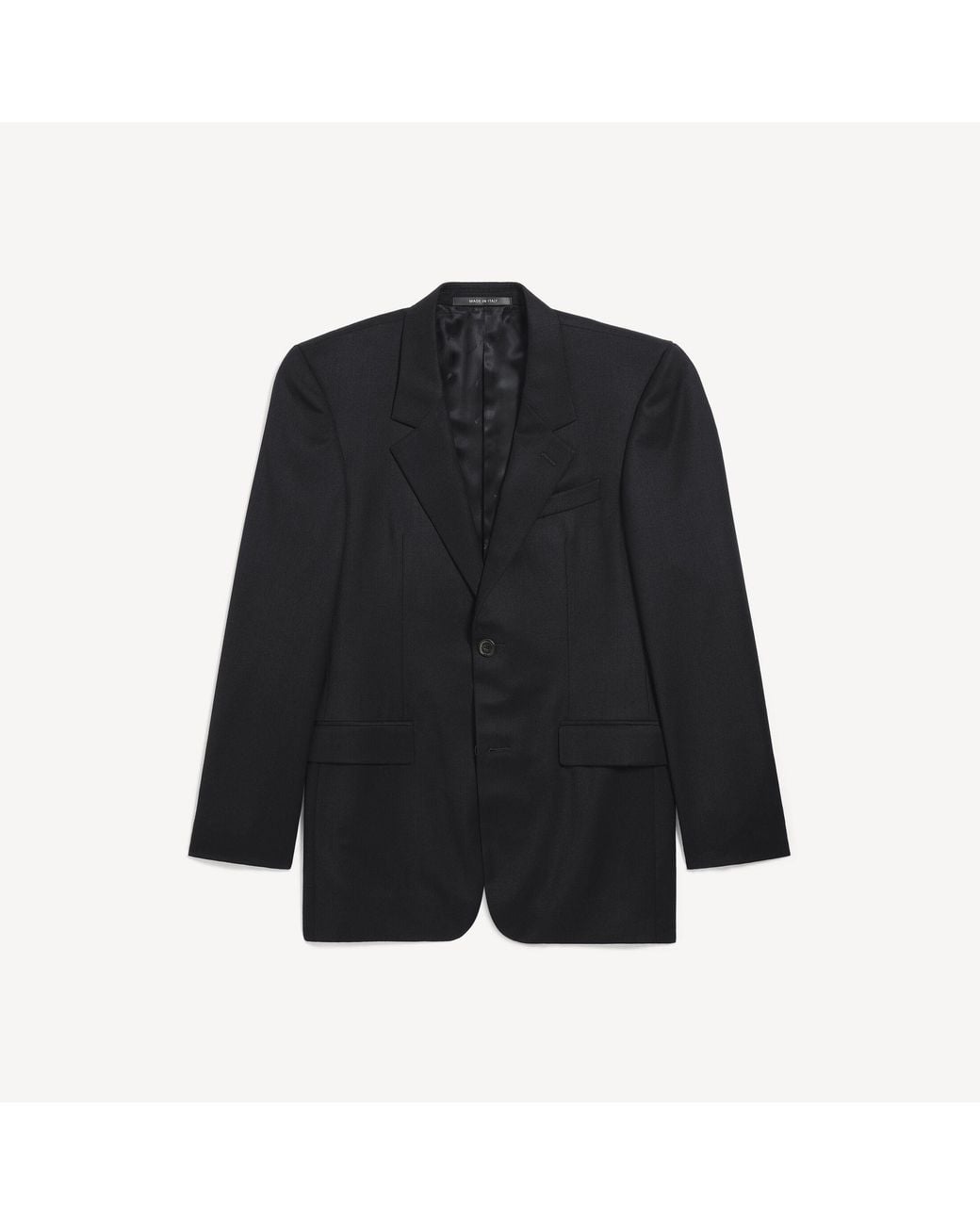 Balenciaga Black Standard Tailored Jacket for men