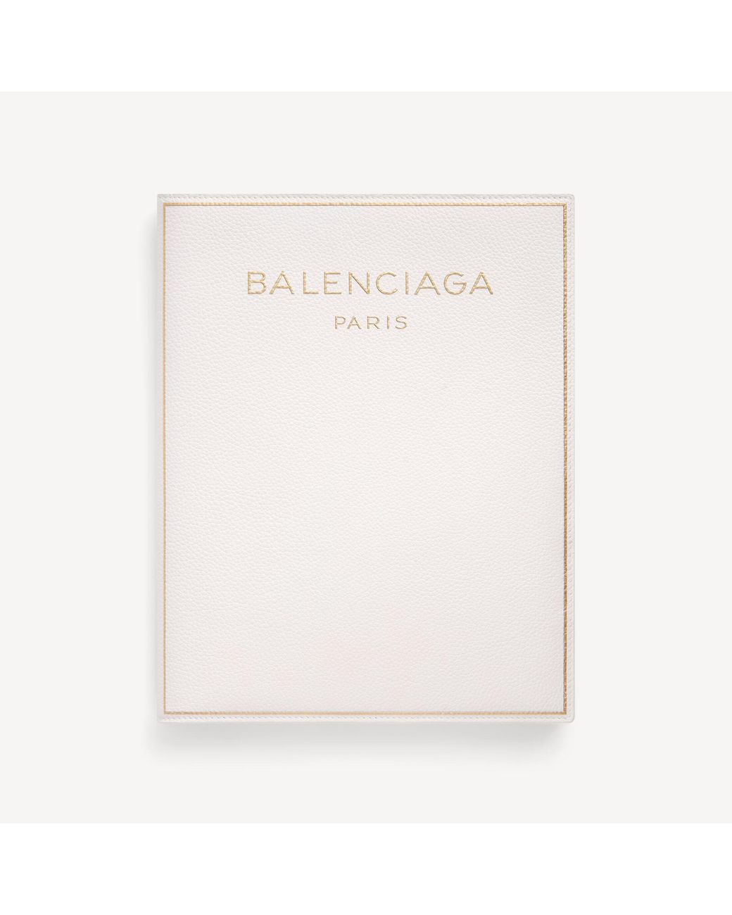 Balenciaga White Fragrance Stationery Set With Cover