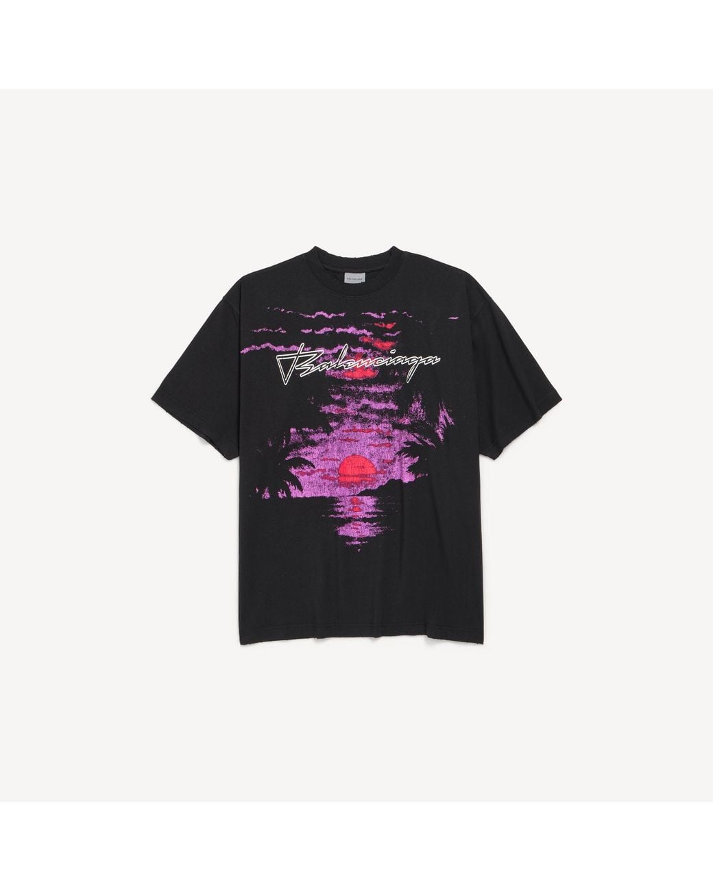Balenciaga Black Dream Medium Fit T-Shirt