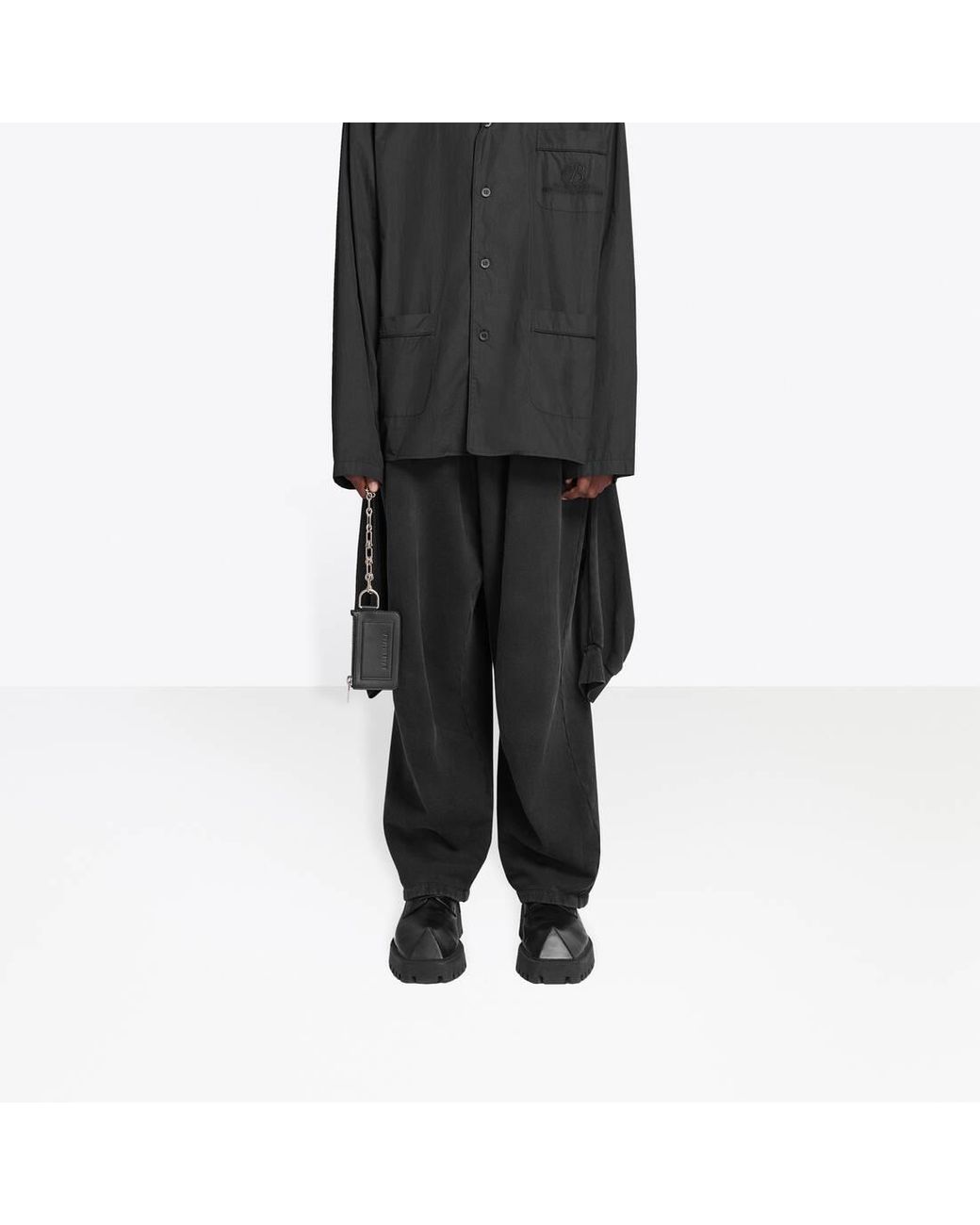 balenciaga bondage pants
