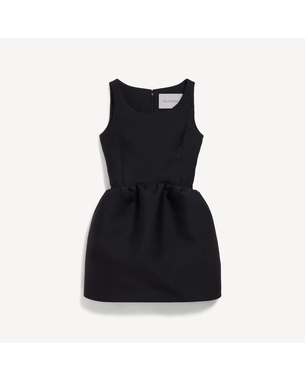 Balenciaga Black Bell Dress