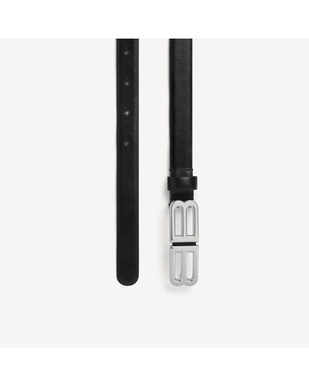 Balenciaga Black Bolero Bb Belt for men