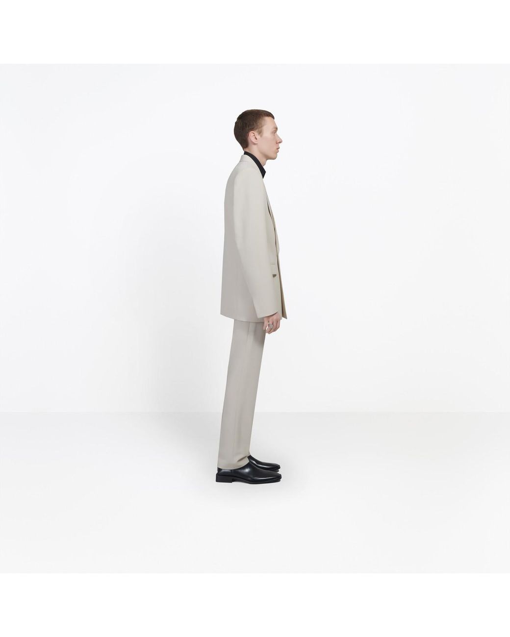 Balenciaga 80s Shoulder Jacket in White for Men | Lyst UK