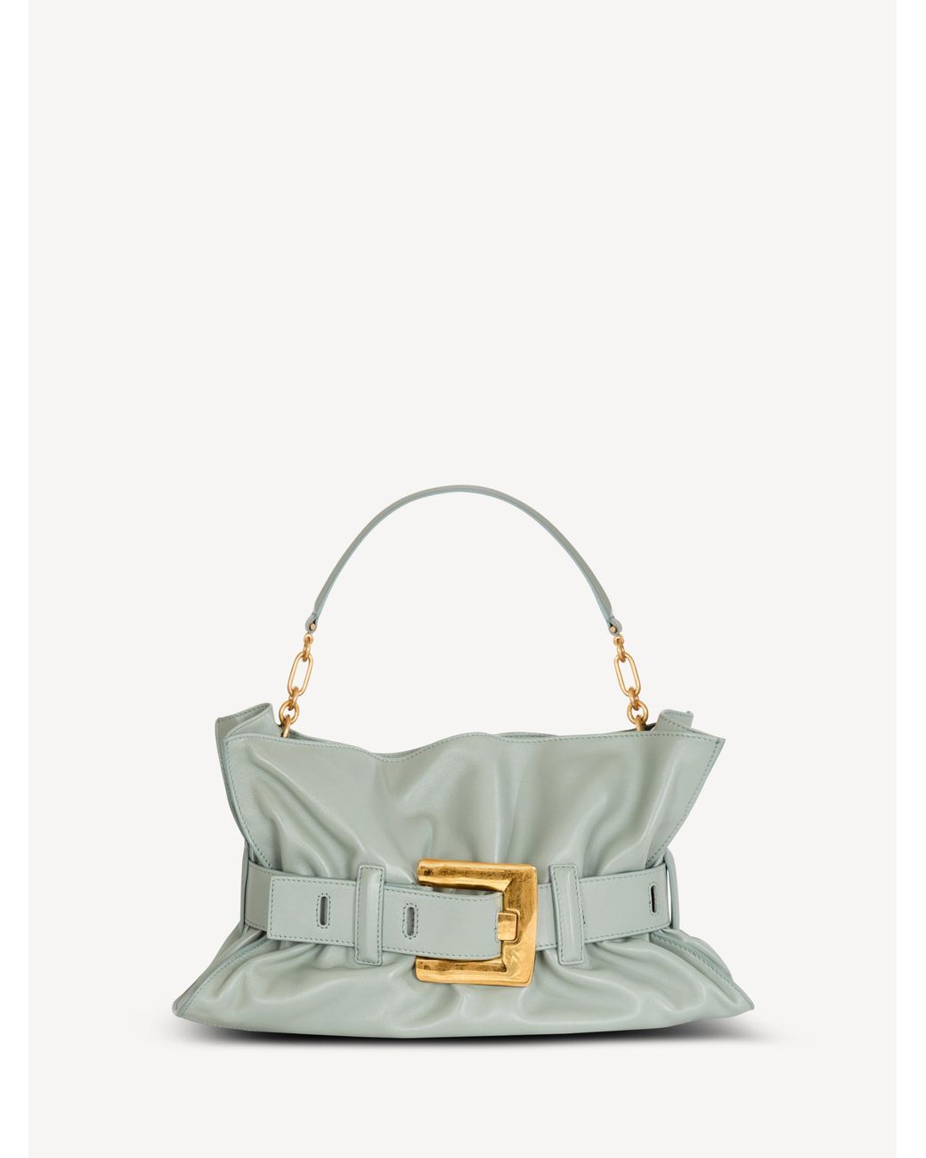 Balmain Green Medium Anthem Bag