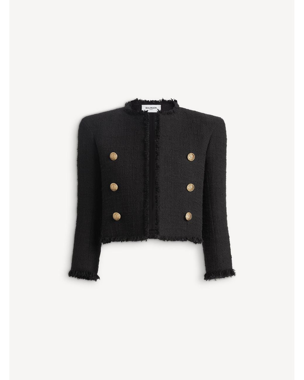 Balmain Black Spencer Jacket