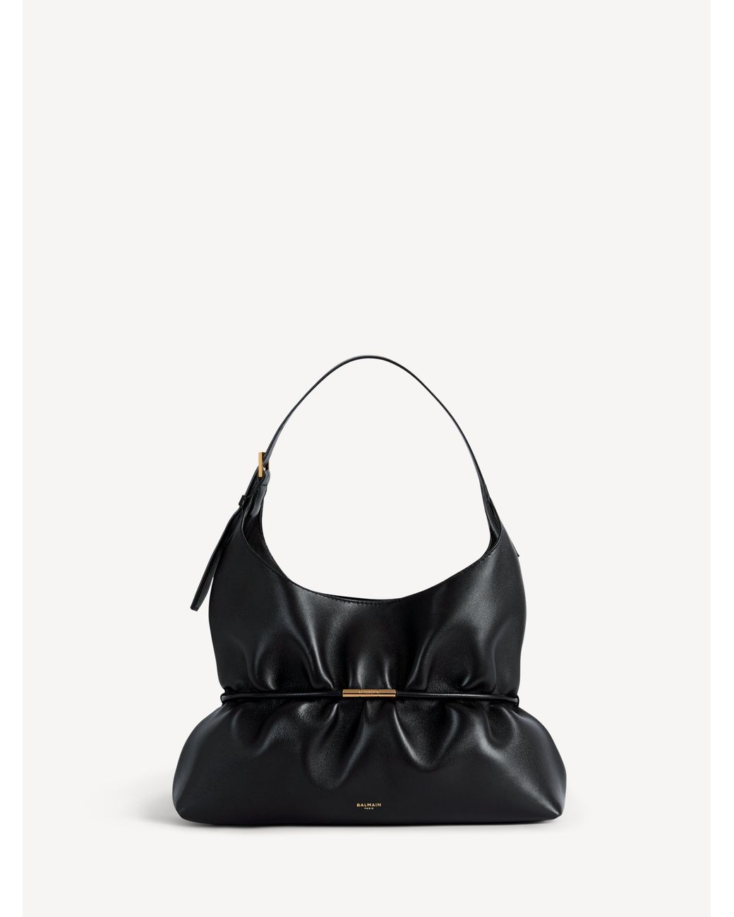Balmain Black Sphynx Medium Bag