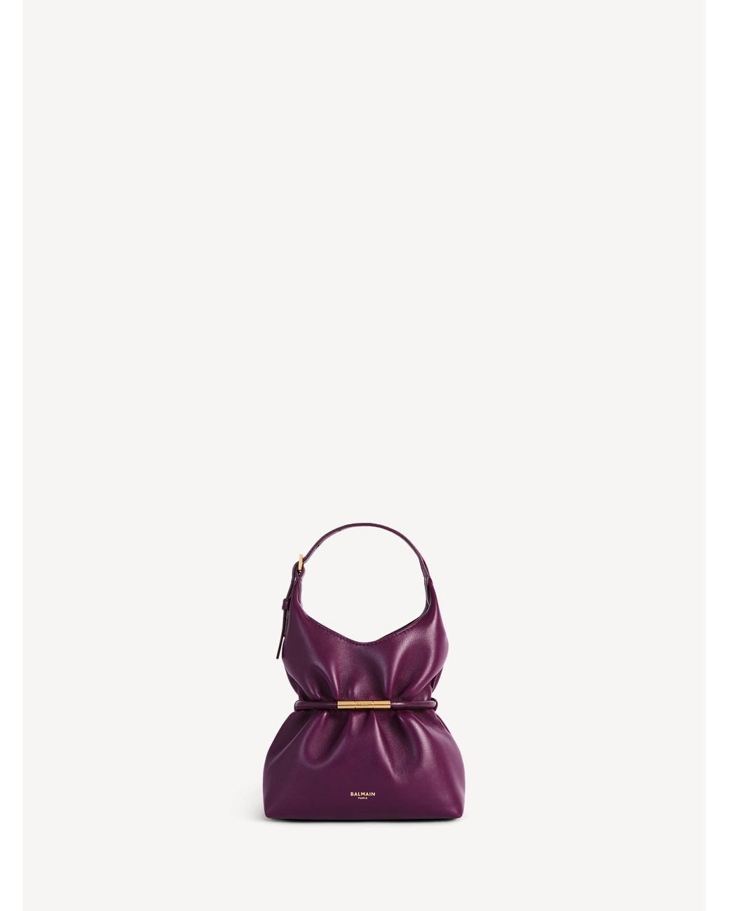 Balmain Purple Sphynx Mini Bag