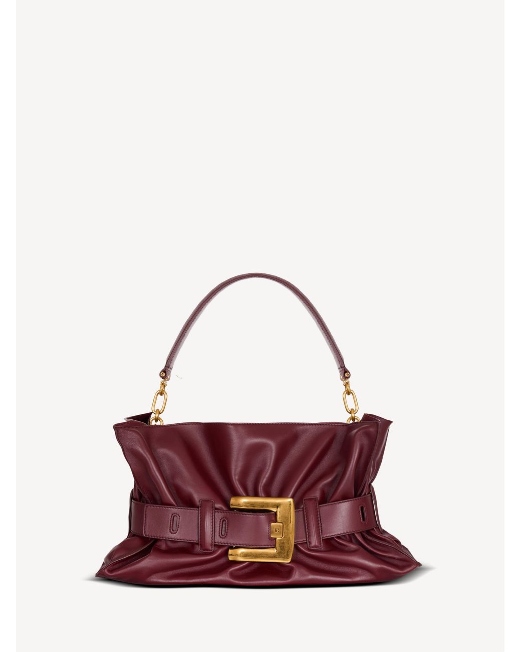Balmain Purple Medium Anthem Bag