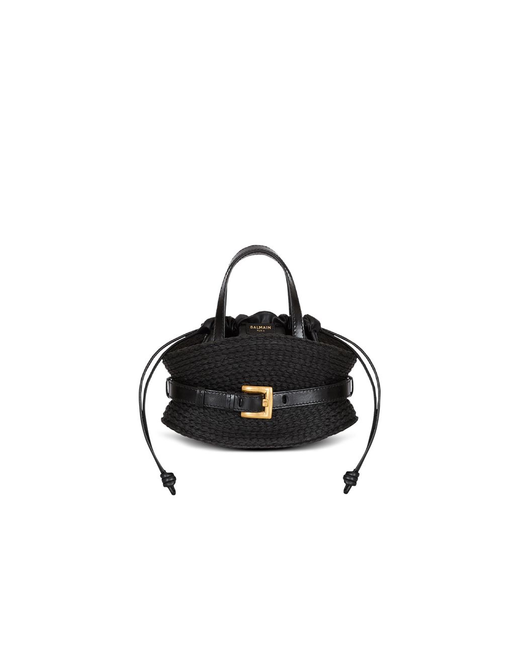 Borsa Shuffle Mini di Balmain in Black