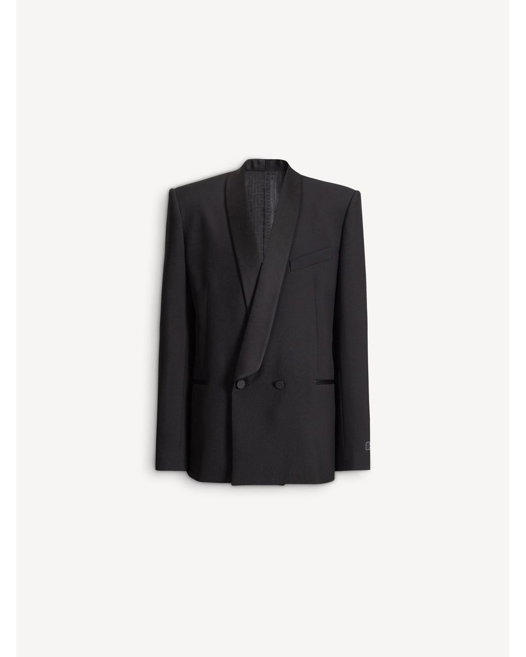 Balmain Black 2-Button Jacket for men