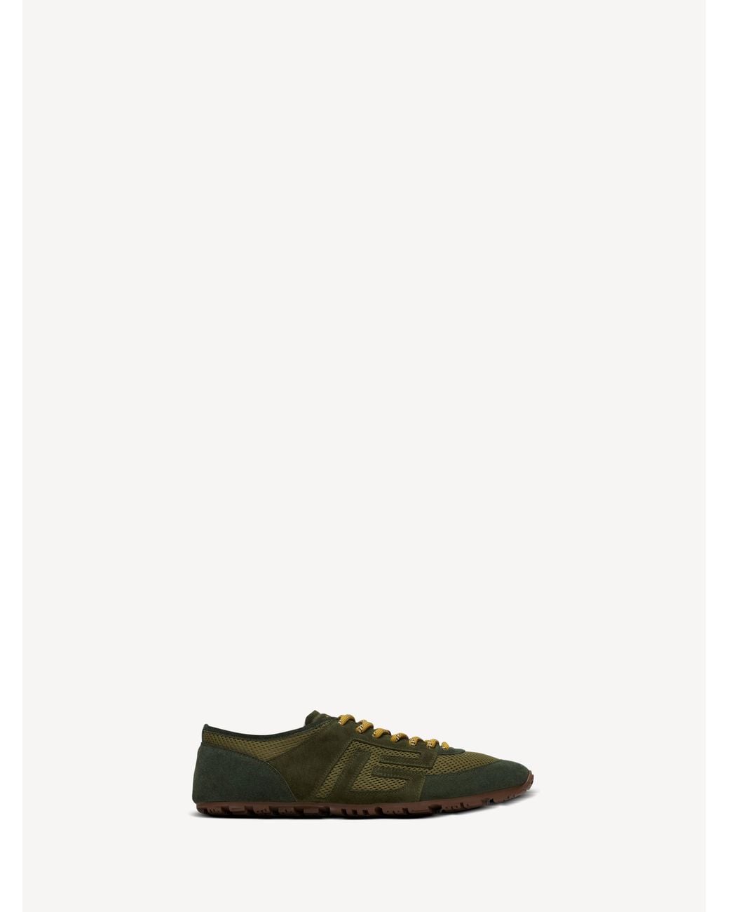 Balmain Green Racer 45 Trainers for men
