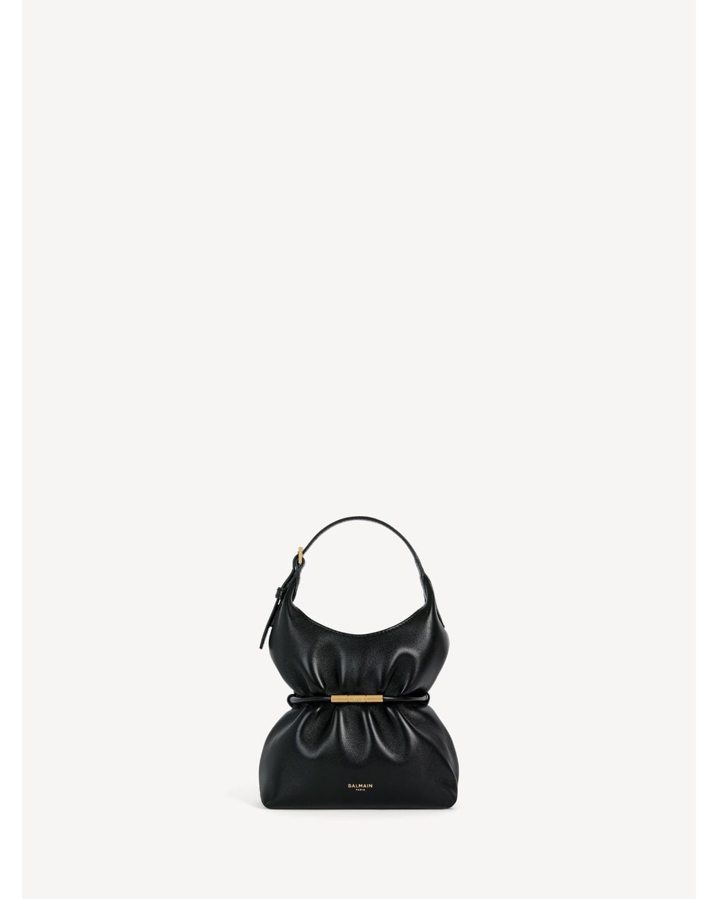 Balmain White Sphynx Mini Bag