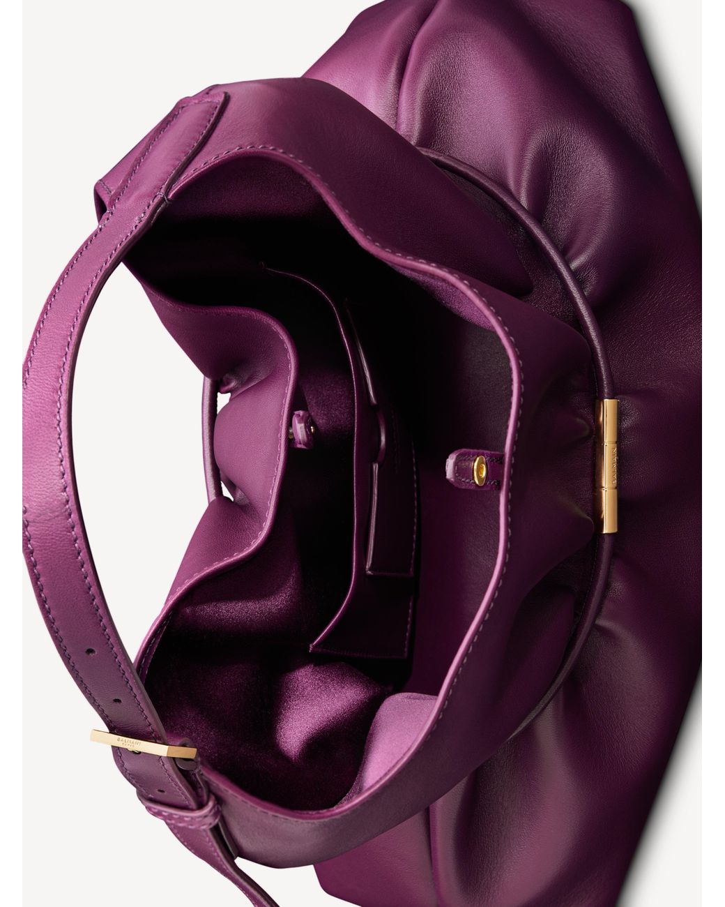Balmain Purple Sphynx Medium Bag