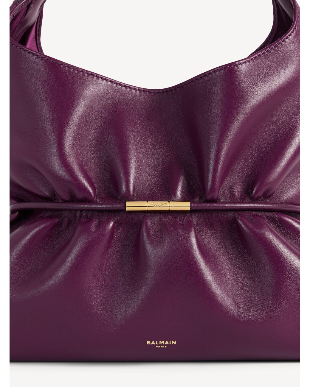 Balmain Purple Sphynx Medium Bag