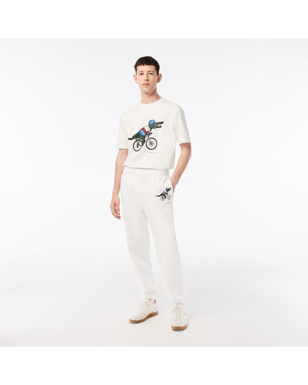 Lacoste Suit in White for Men | Lyst