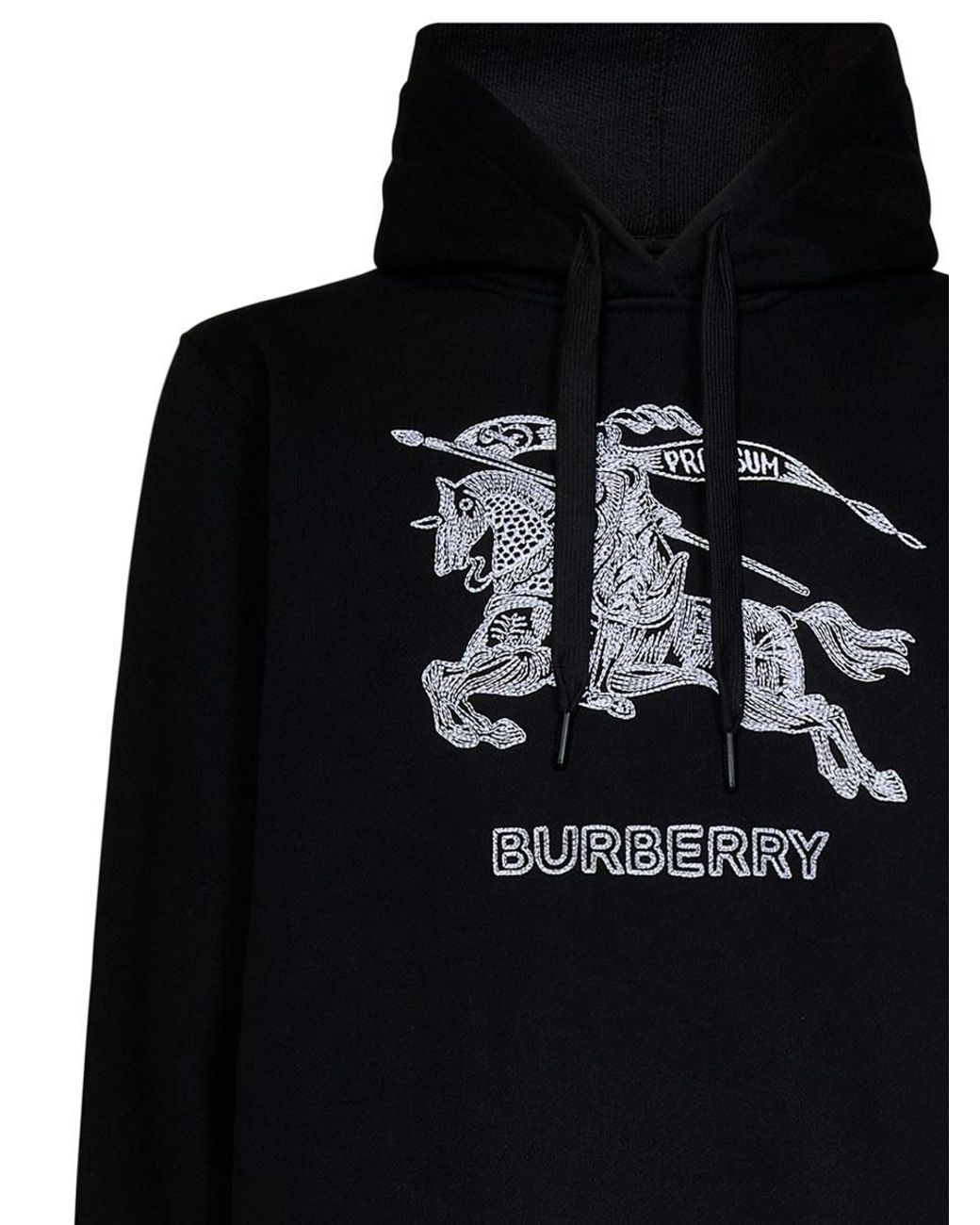 Burberry Sweatshirt in Black for Men | Lyst