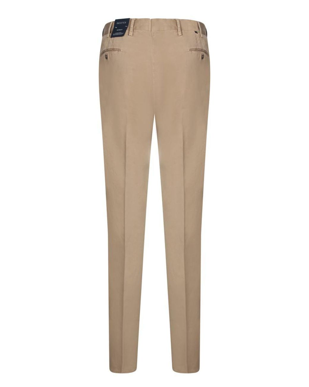 スラックス INCOTEX Men Straight Pants 1W0039 9098B 520 Beige INCOTEX Straight-Leg Cotton-Blend Trousers for Men | MR PORTER