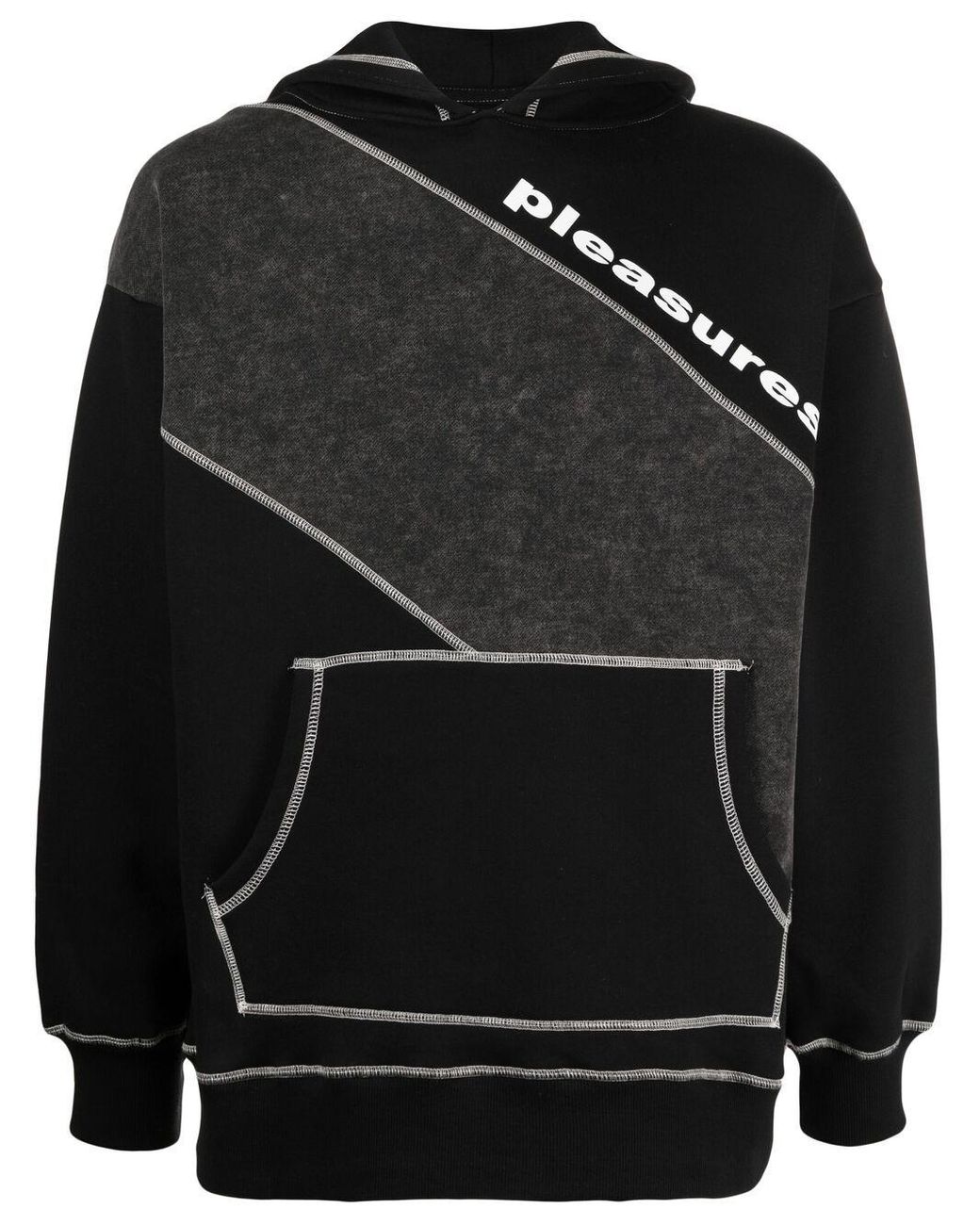 Pleasures Collapse Graphic-print Hoodie in Black for Men - Save 38% - Lyst