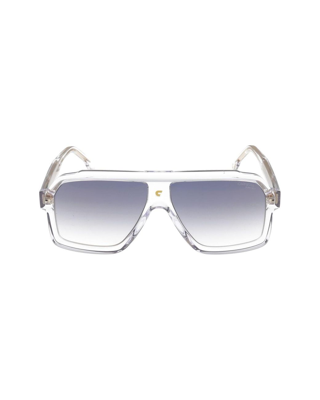 Salvatore Ferragamo Blue Browline Men's Sunglasses SF966S 003 57  886895435666 - Sunglasses - Jomashop