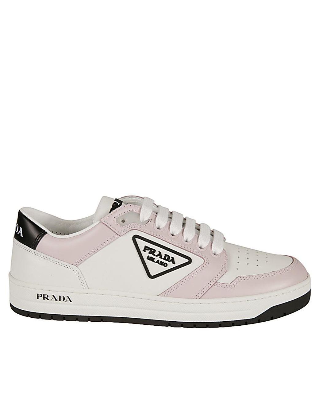white sneakers prada