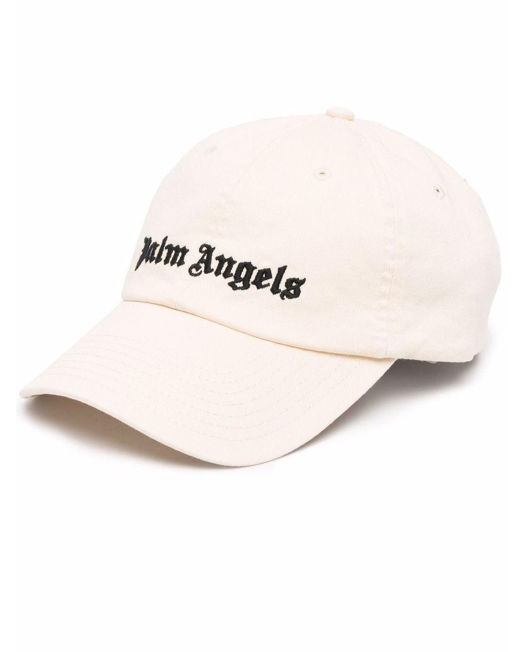 Palm Angels Cotton Hats White for Men 