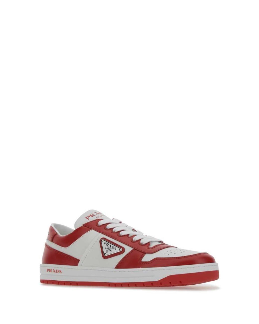 Prada Sneakers in Red | Lyst