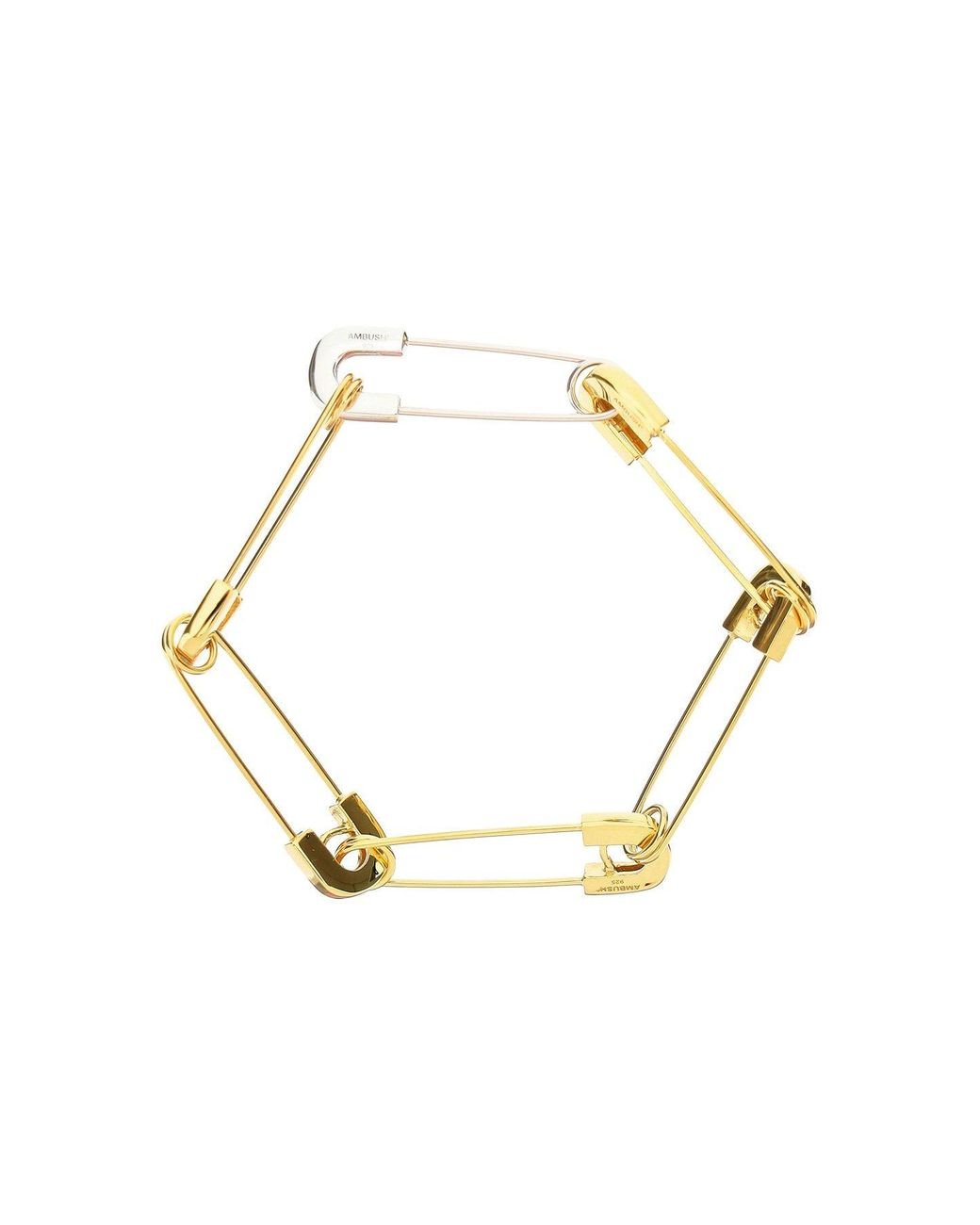 ブレスレット AMBUSH safety-pin bracelet AMBUSH® - Safety Pin Bracelet | HBX - Globally Curated