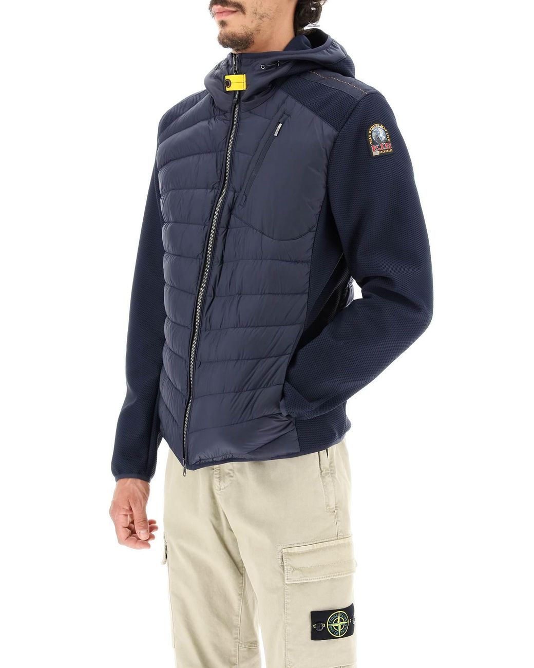 Parajumpers Nolan Hybrid Jacket in Blue 