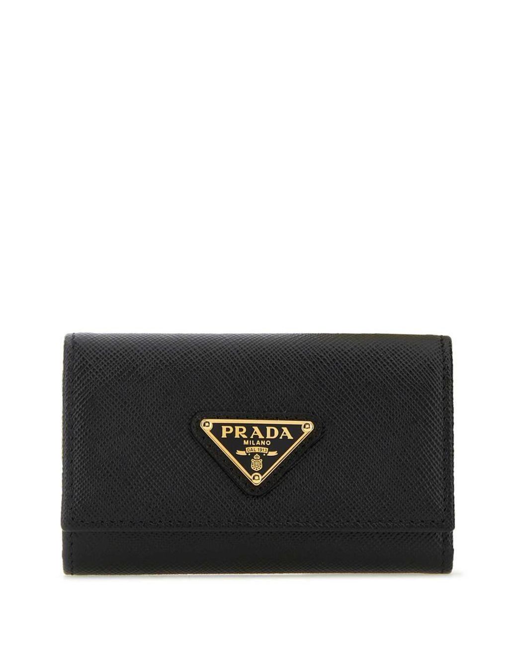 Gucci Black Marmont 2.0 Quilted Key Case Keychain for Women