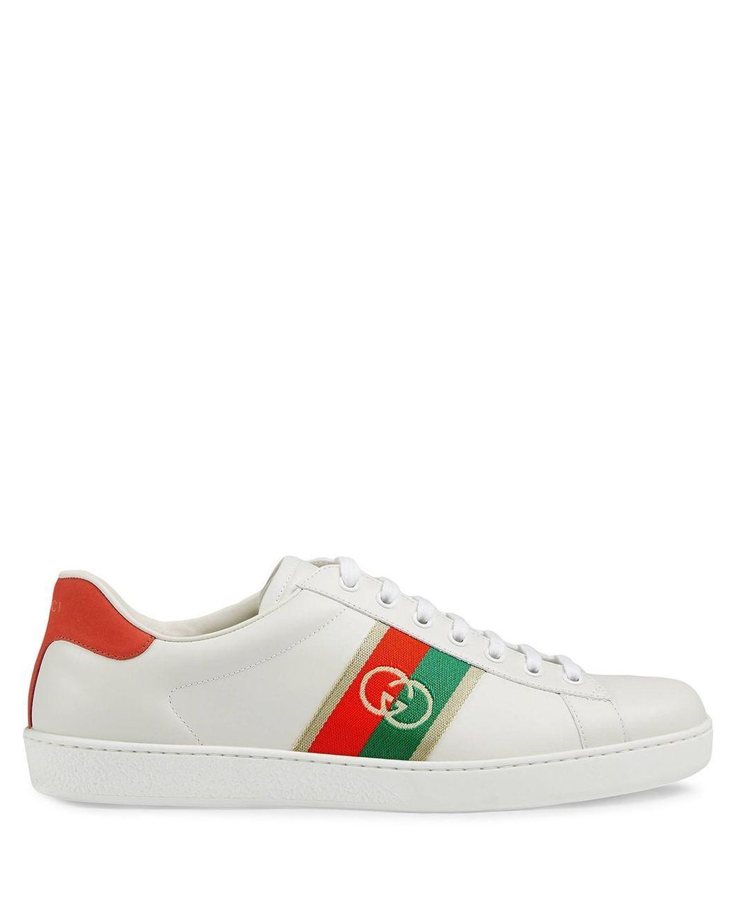 Gucci Leather Sneakers for Men - Lyst