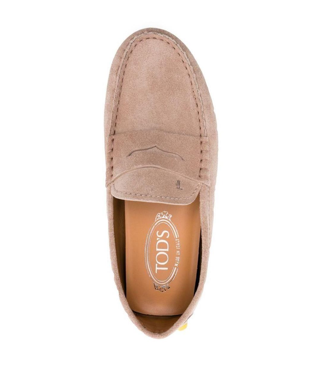 Tod's Bubble Suede Loafers in Pink |