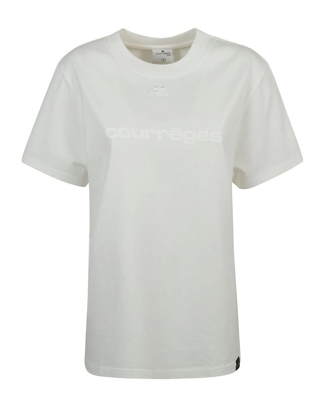 Courreges T-shirts And Polos in White | Lyst