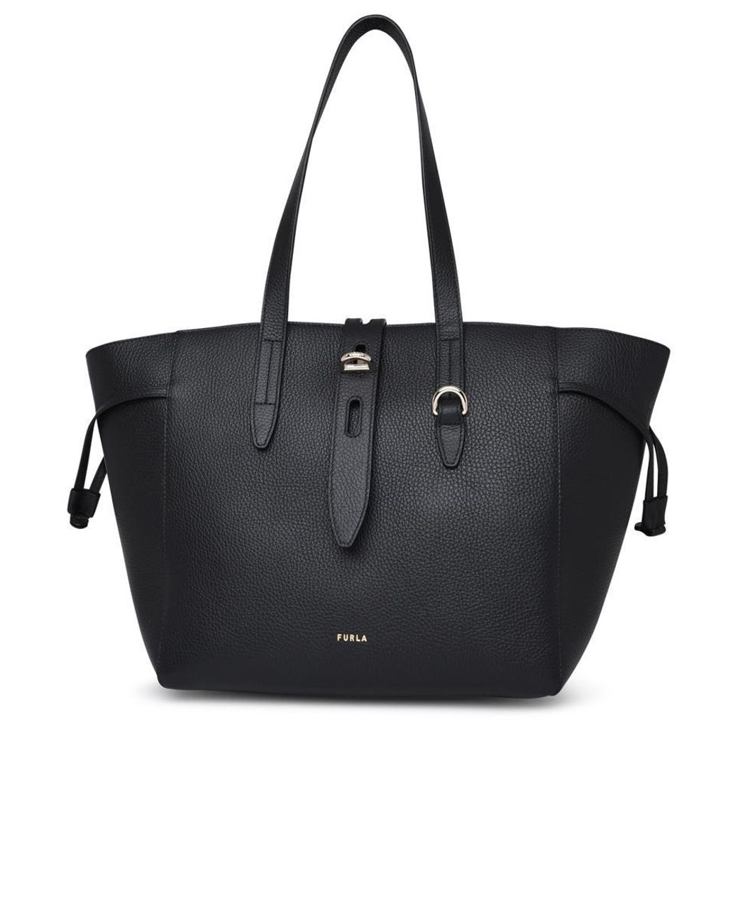 Furla Large Net Tote Bag in Black | Lyst