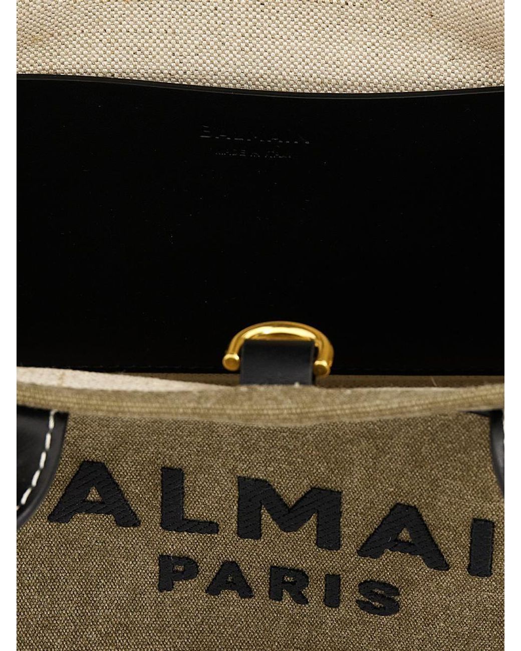 Balmain B-army Shopper Bag in Brown | Lyst