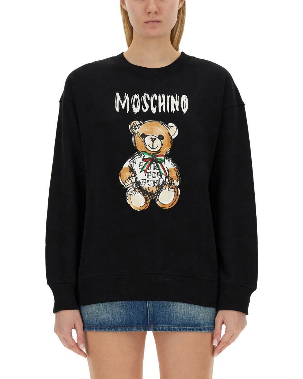 Moschino Felpa ice Cream in Black Lyst
