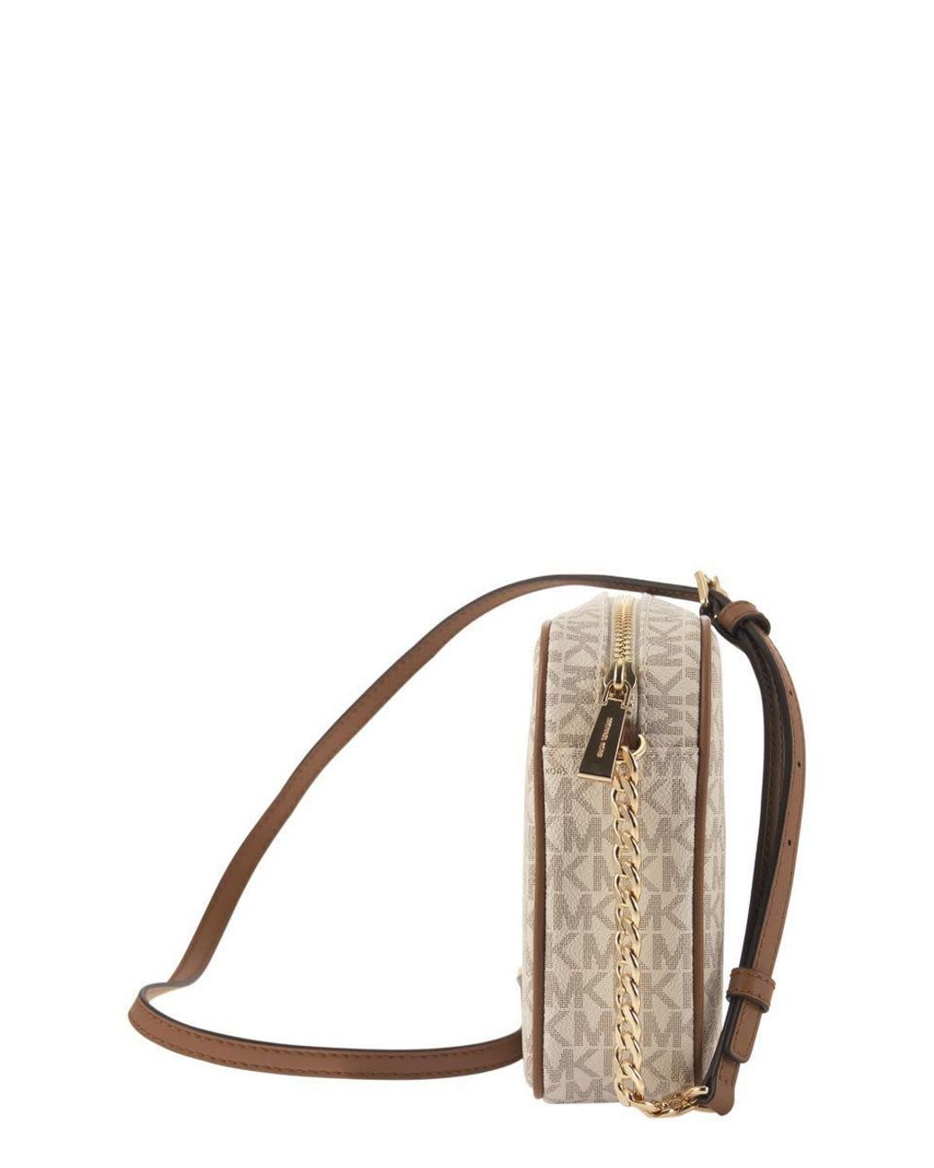 Michael kors white jet set crossbody sale