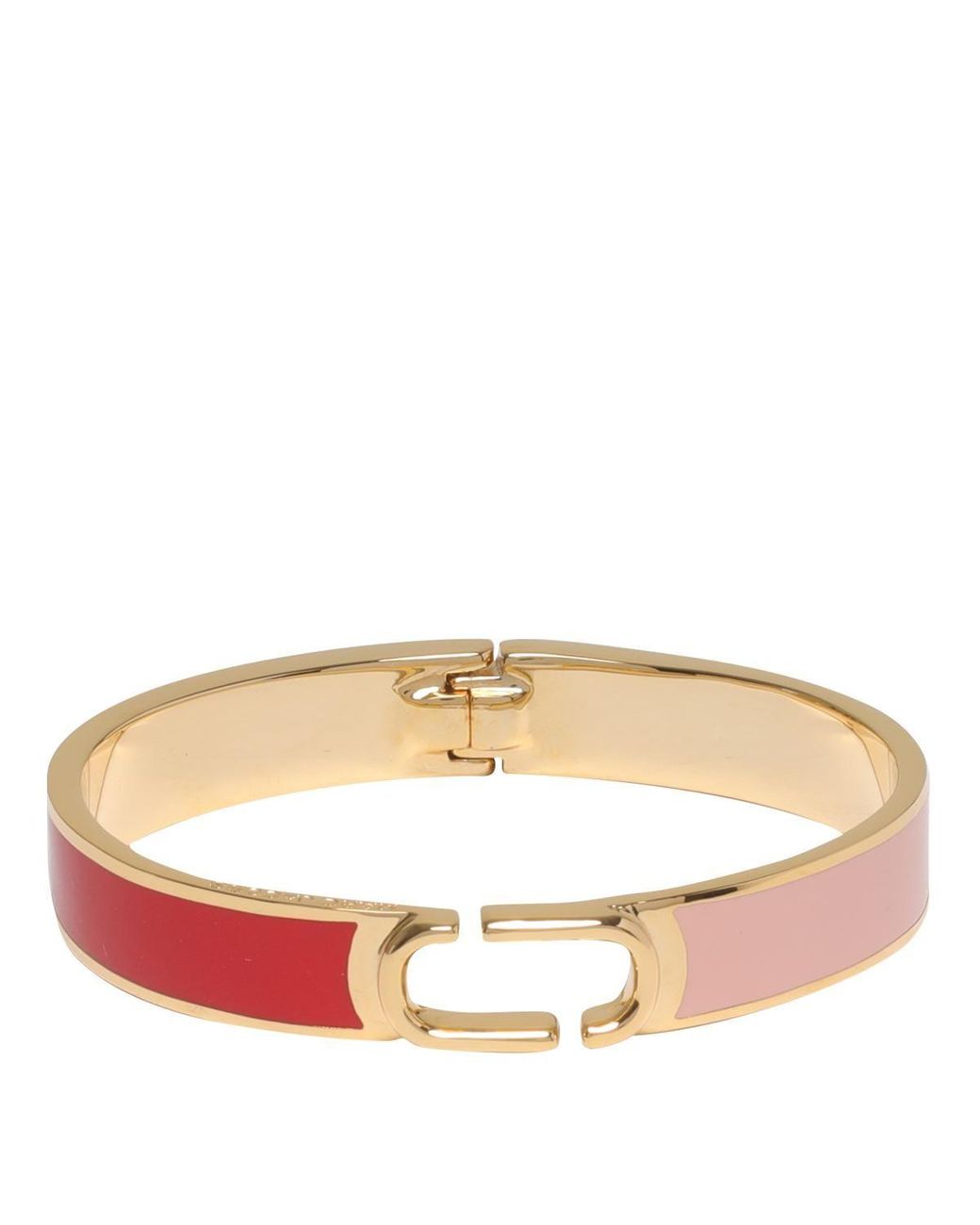 Marc Jacobs The J Marc Hinge Bangle in Brown | Lyst