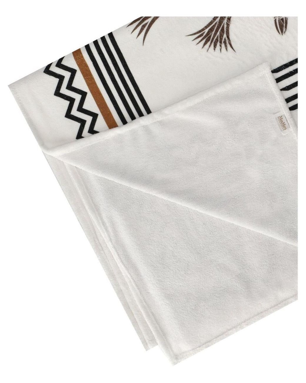 Cotton Towel in White - Max Mara