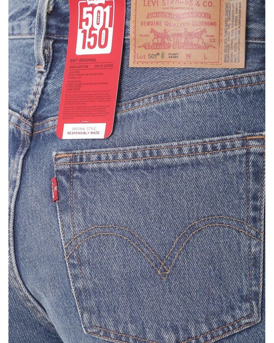 Levi's 501 in Blue | Lyst
