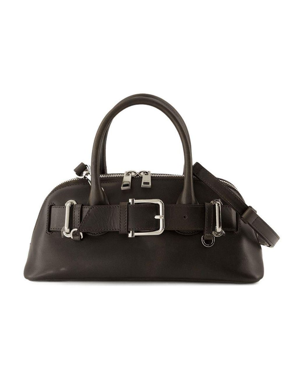 ショルダーバッグ・ポシェット Zip Brocle Mini Shoulder Bag - Osoi - Leather - Black OSOI Zip Brocle Mini Shoulder Bag in Black | Lyst