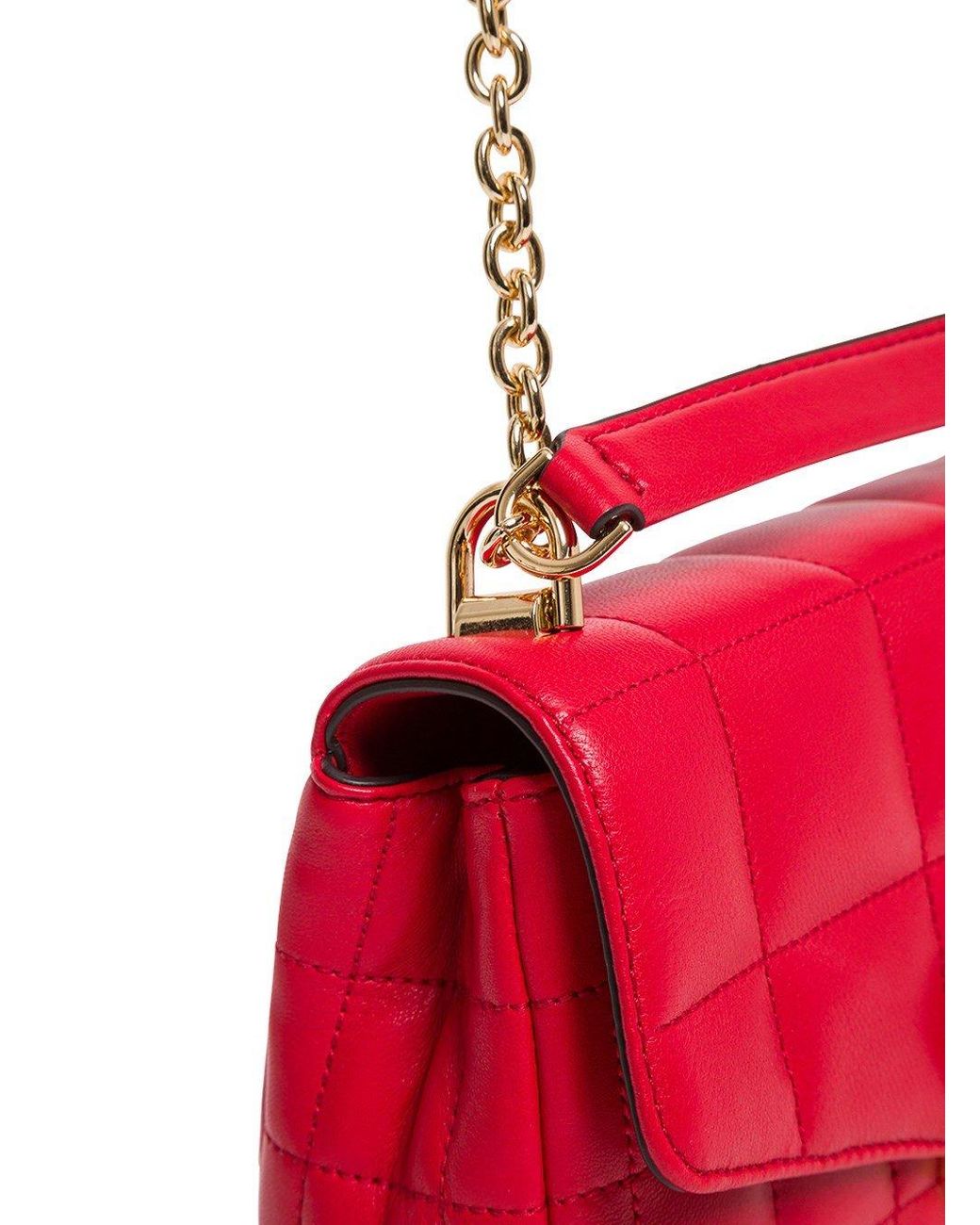 soho small quilted leather shoulder bag