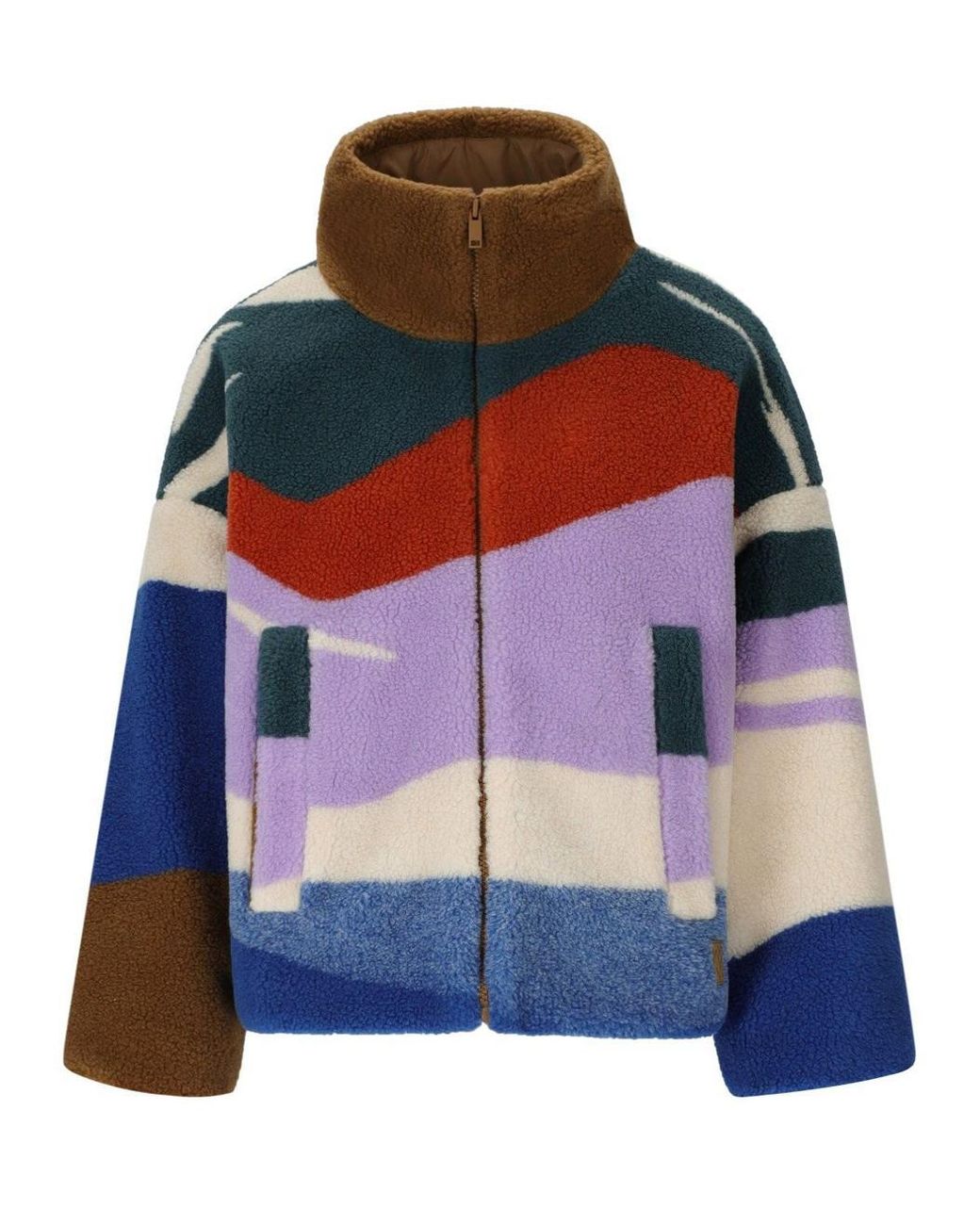 【関税込み】Weekend Max Mara マルチカラー Angolo ジャケット Weekend by Maxmara Angolo Multicolored Jacket in Brown