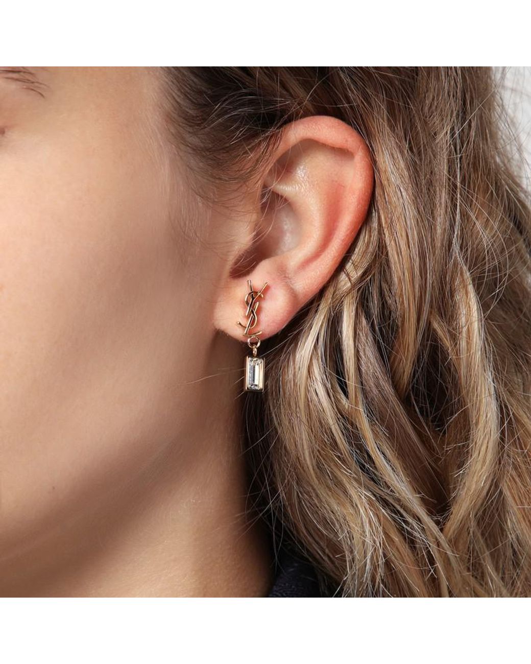 【関税＆送料込み】Saint Laurent Cassandre Single Earring I 関税＆送料込み】Saint Laurent Cassandre Single Earring A