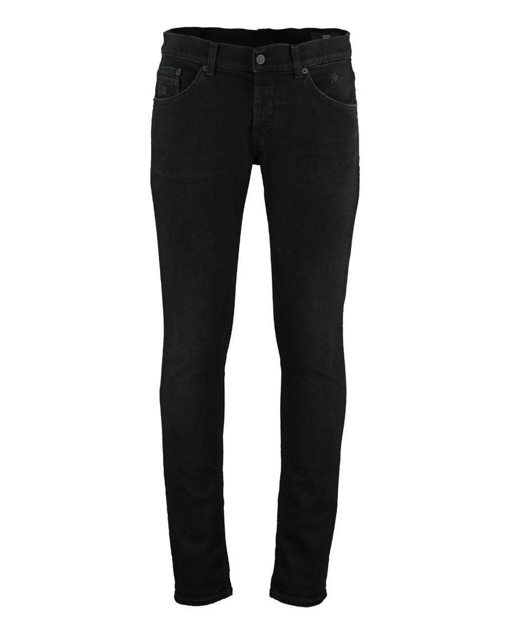 Dondup Ritchie Skinny Jeans in Black for Men | Lyst