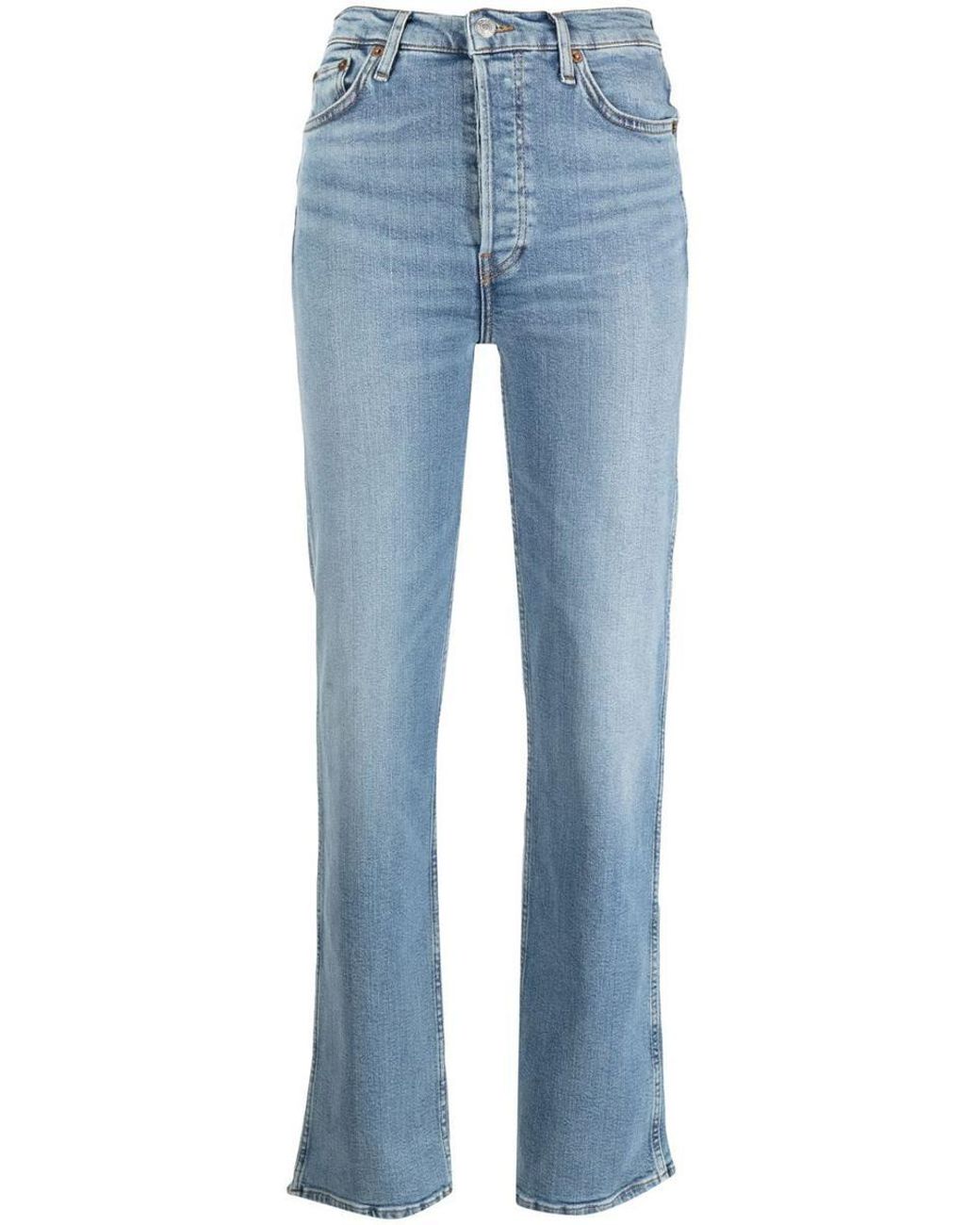 RE/DONE 90s High-rise Loose Jeans in Blue | Lyst Canada