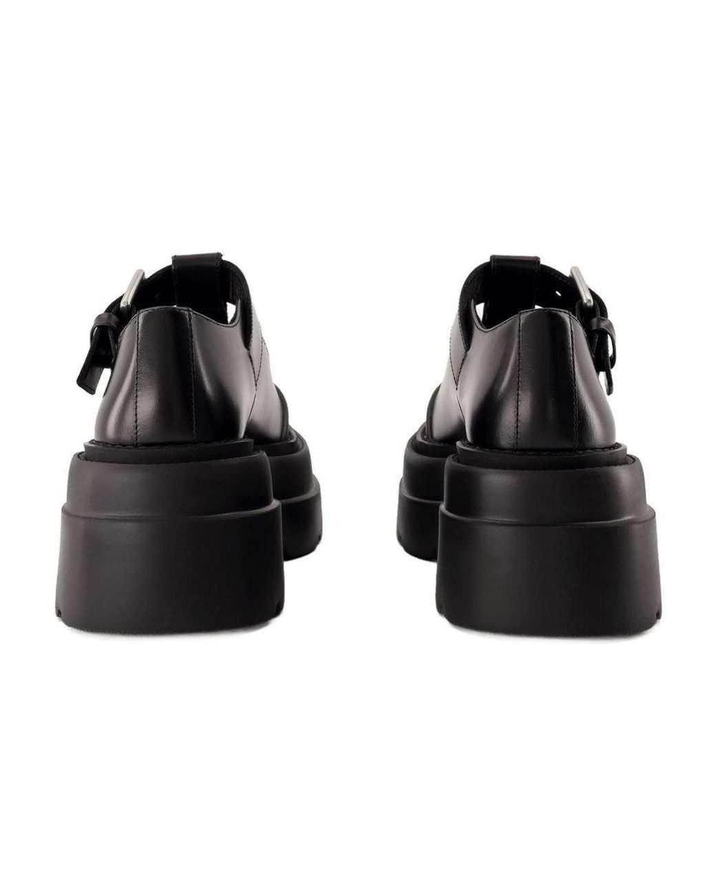 【関税込み】Tova Mary Jane Platform Loafers - Alexander Wang Tova Mary Jane Platform in Leather in BLACK | alexanderwang®