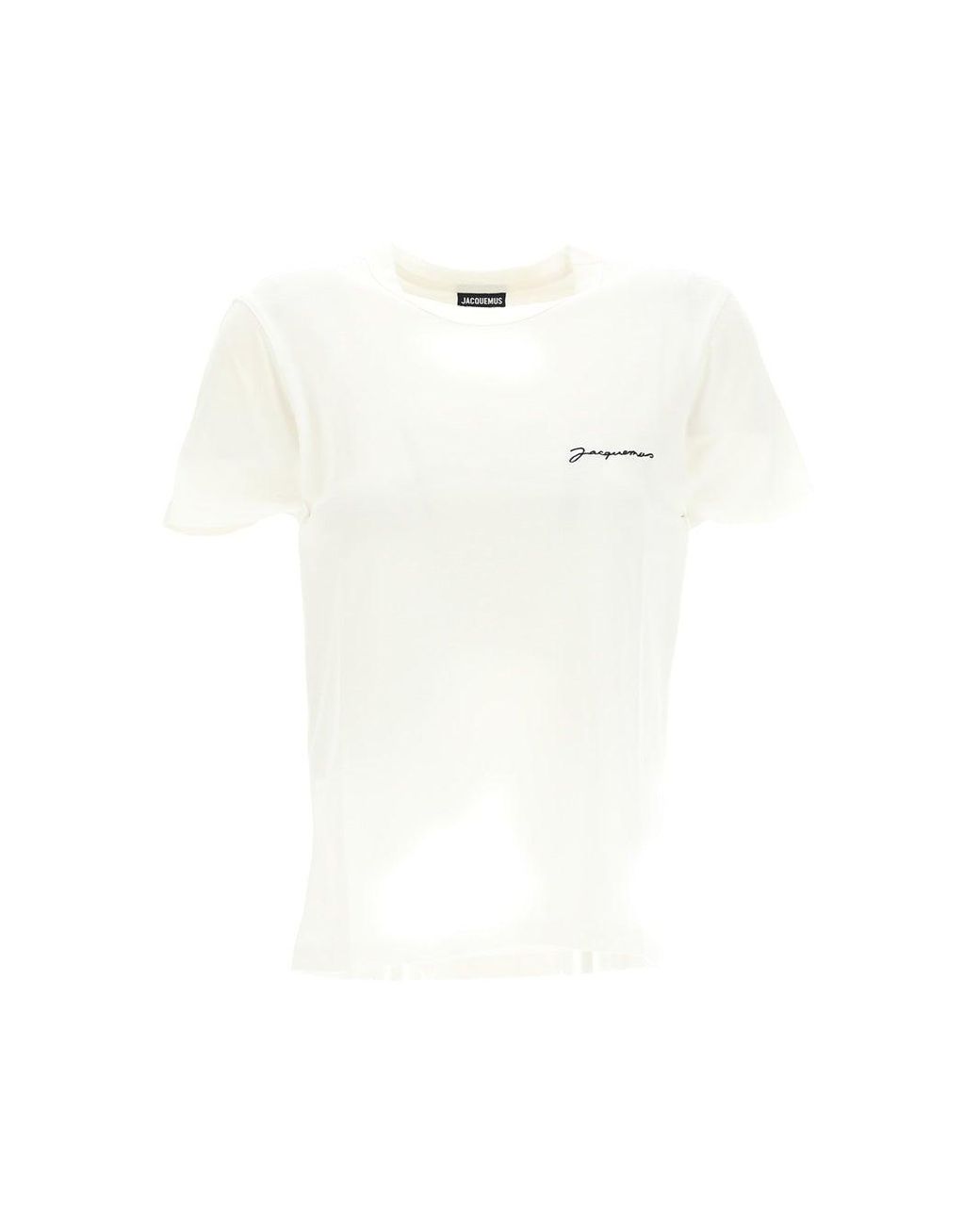 Jacquemus Cotton T-shirts & Vests in White - Lyst