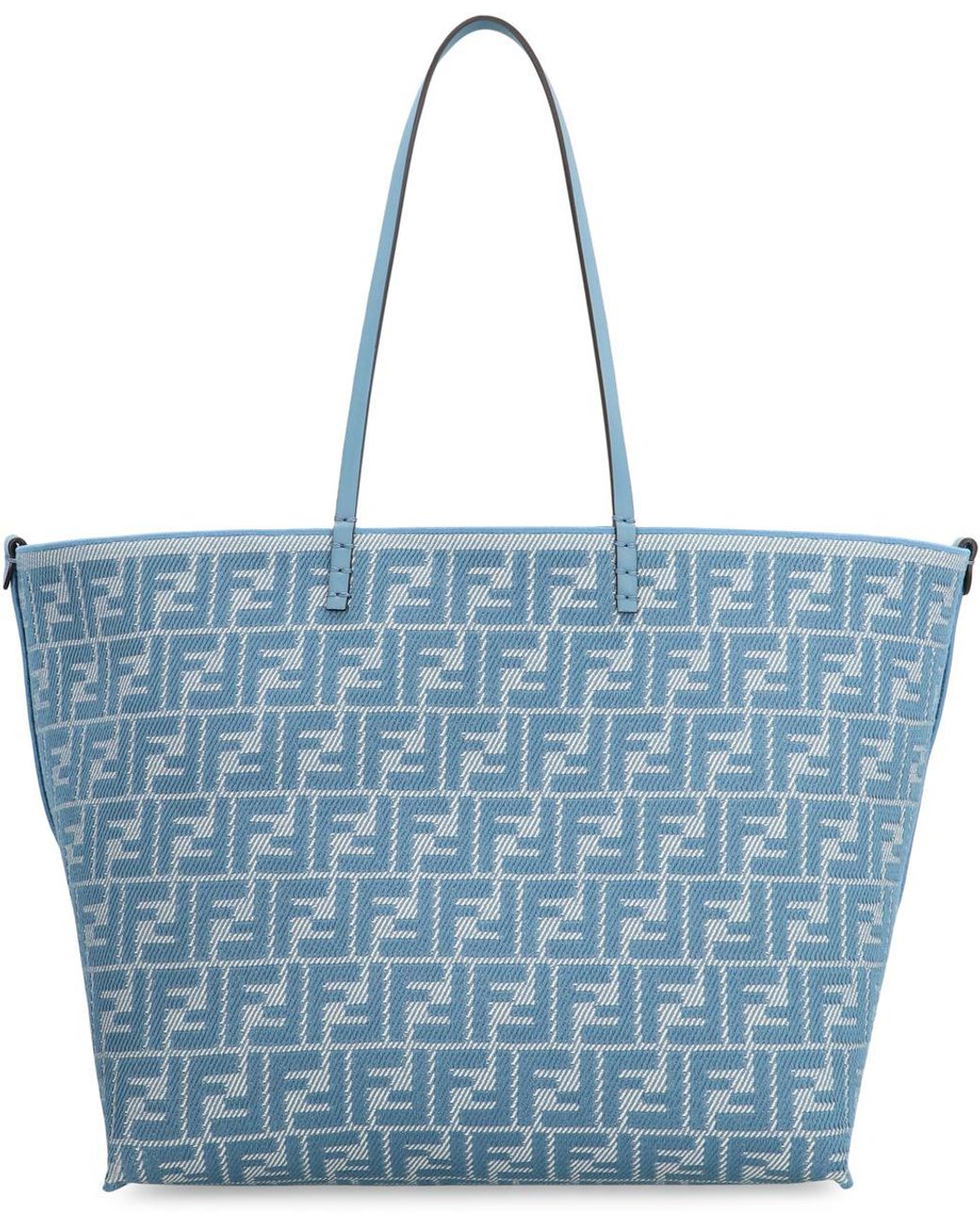 トートバッグ FENDI 'Roll Large' shopping bag Blue Fendi Roll Large Tote Bag in Blue | Lyst Canada